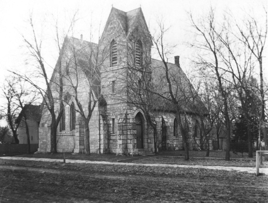 picture of saint paul's church circa 1909
